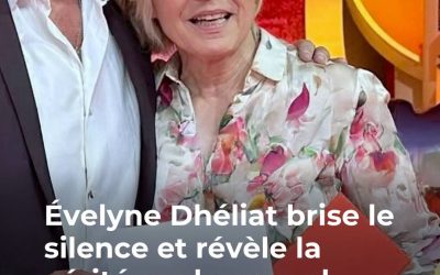 À 77 ans, Évelyne Dhéliat met fin aux rumeurs et révèle la vérité sur l’homme qui partage sa vie 😱 😲 👇Voir plus