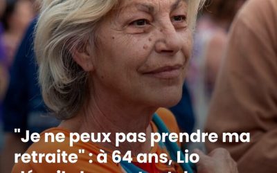 “C’est dramatique” : Lio révèle le montant de sa retraite 😱 😲 👇Voir plus