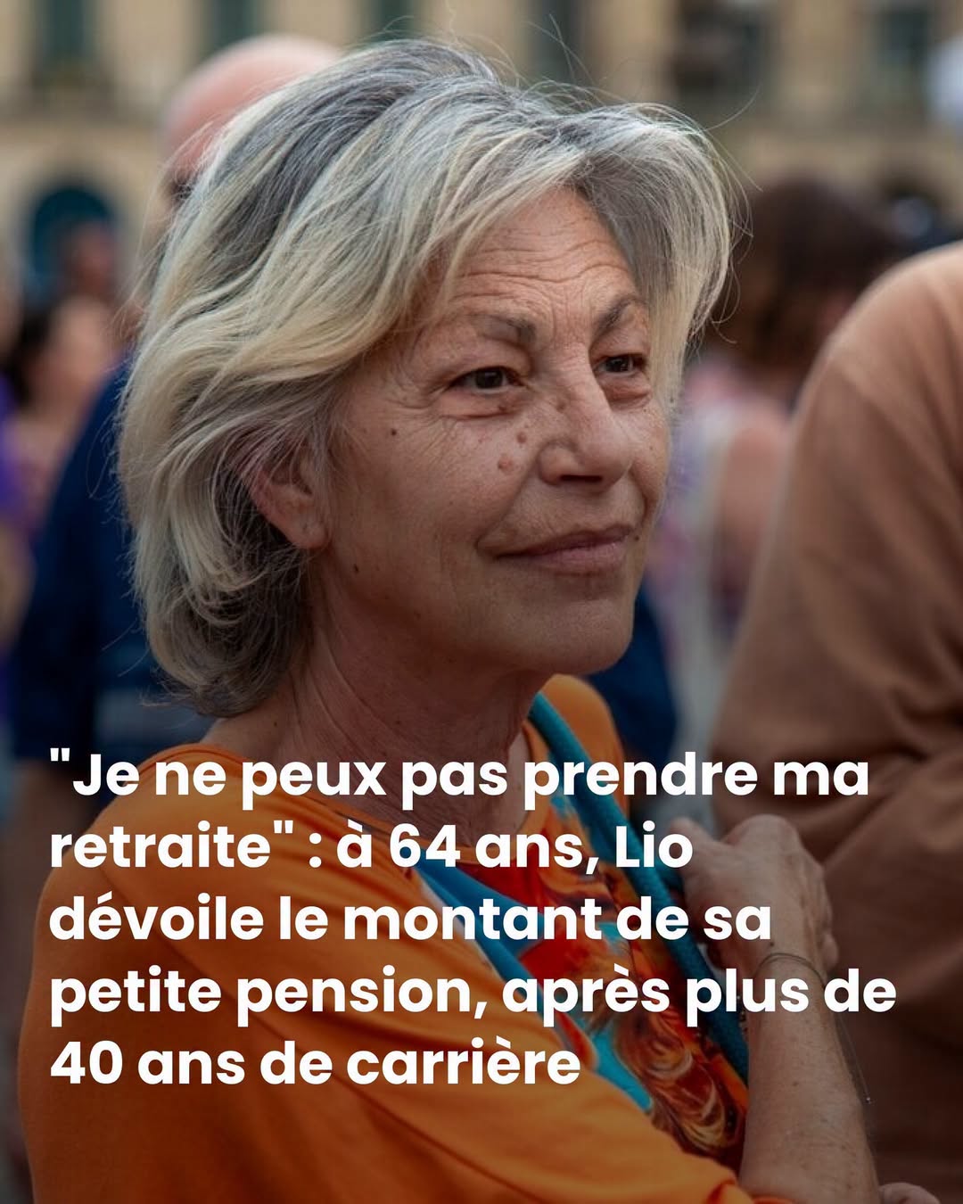 “C’est dramatique” : Lio révèle le montant de sa retraite 😱 😲 👇Voir plus