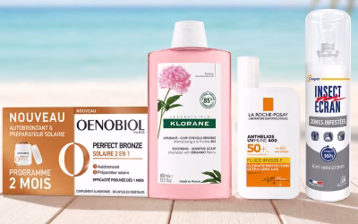 Parapharmacie E.Leclerc : collagène, protection solaire et soin antichute en promotion du 29 juin au 26 juillet 2026